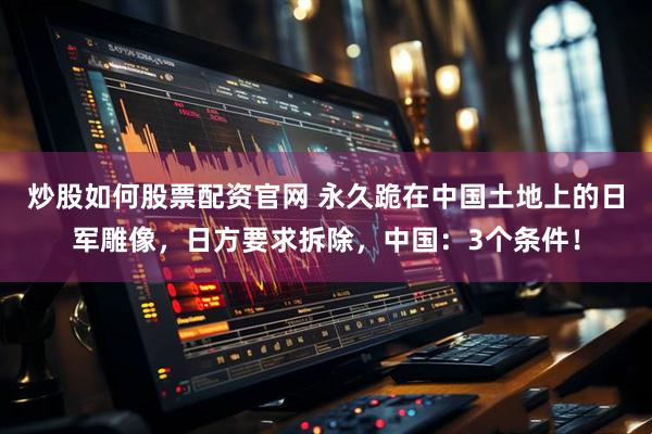 炒股如何股票配资官网 永久跪在中国土地上的日军雕像，日方要求拆除，中国：3个条件！